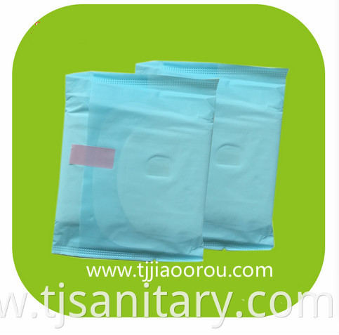 blue core sanitary towel